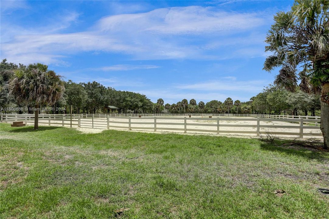 EQUESTRIAN RIDING RING