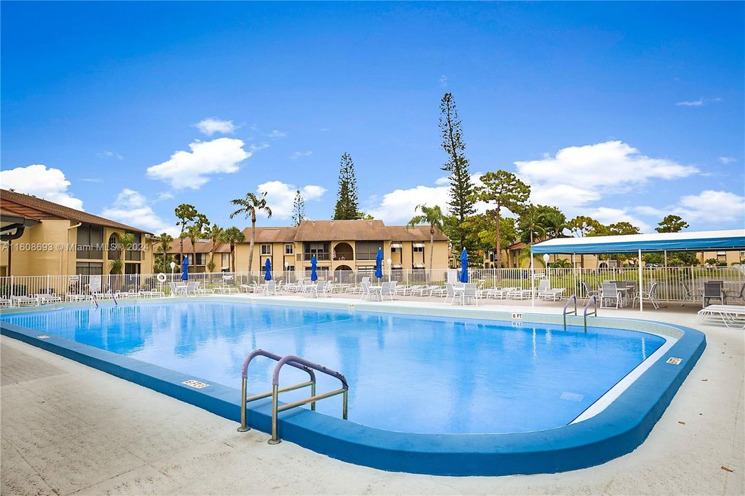 Community pool at the clubhouse