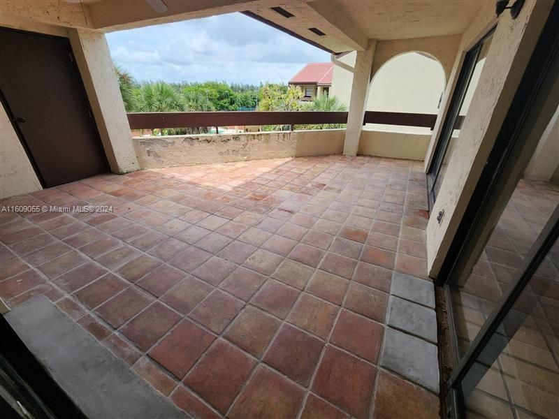 Patio view from inside facing out