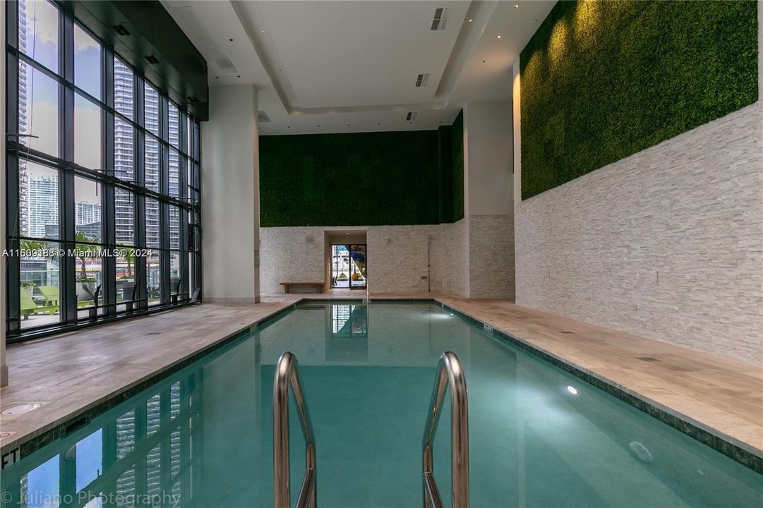 indoor heated pool