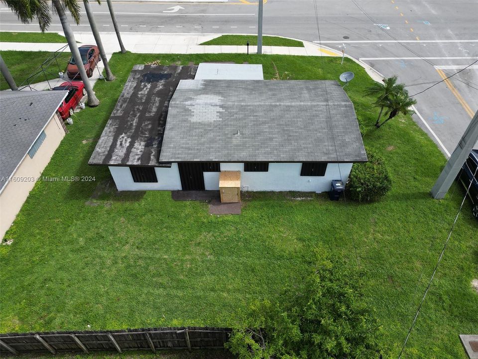 11900 SW 216th Street - Rear Aerial