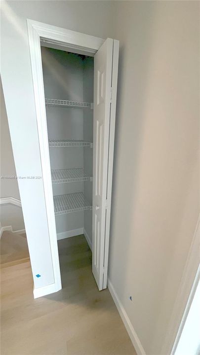 Linen closet