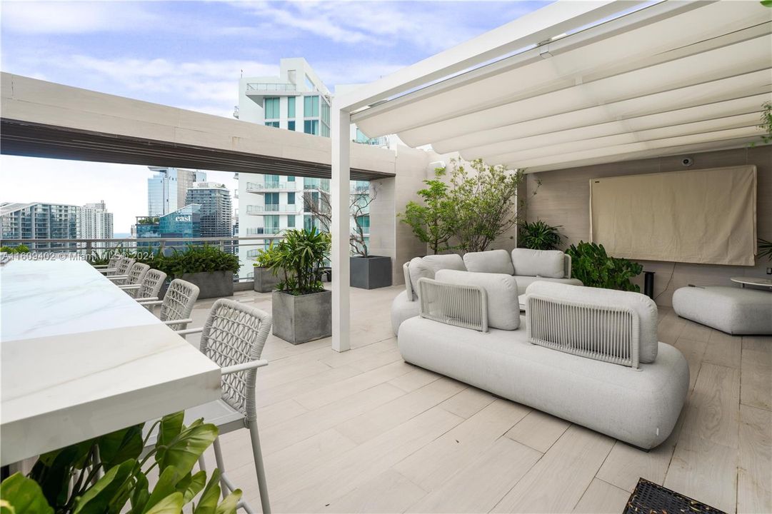 Private Rooftop Patio