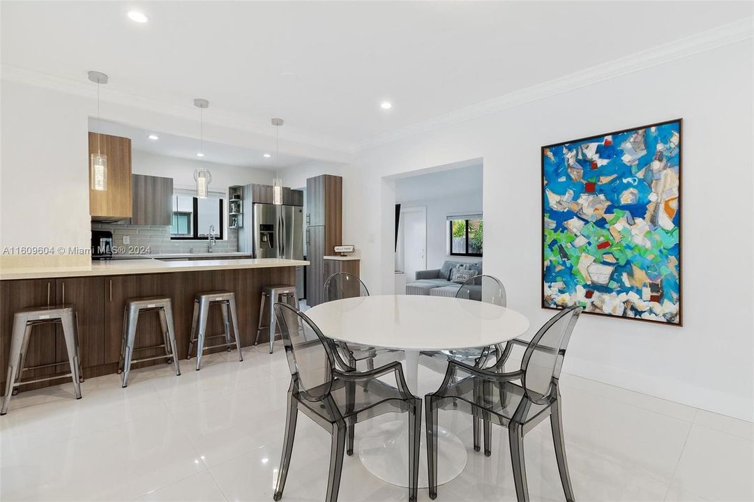 Kitchen and Dining Area