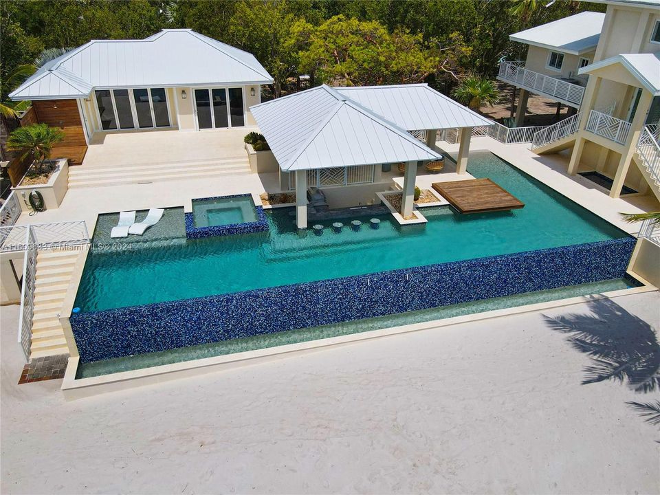 Aerial Pool View