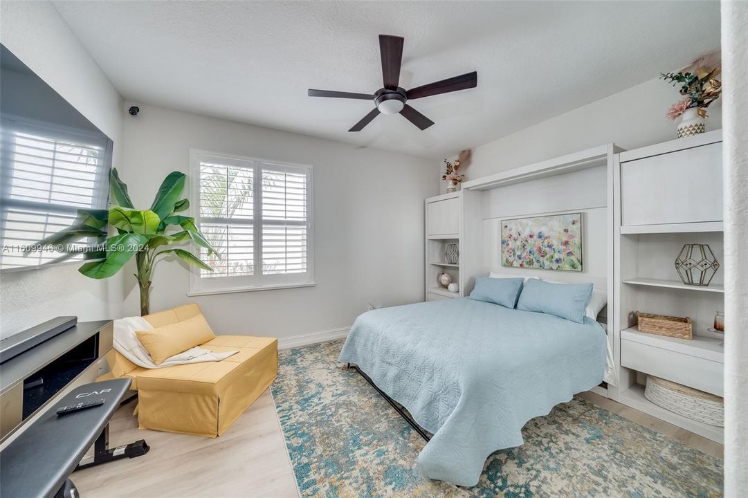 Downstairs Guest Room with Murphy bed