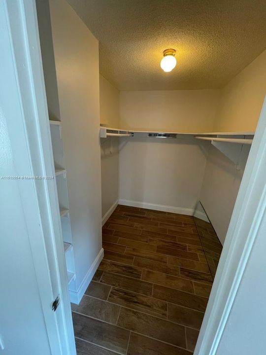 2nd bedroom walk in closet