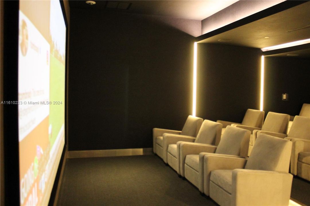 Theater room