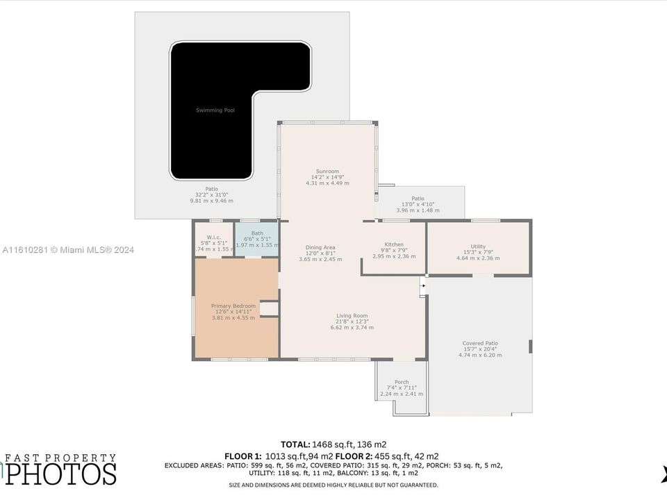 For Sale: $1,026,000 (3 beds, 2 baths, 1272 Square Feet)