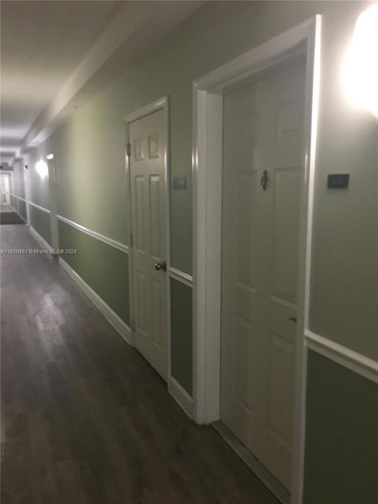 Entry Door Hallway