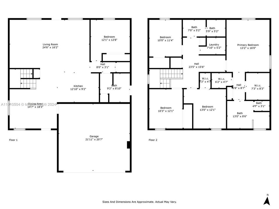 Floor Plan of Entire Home