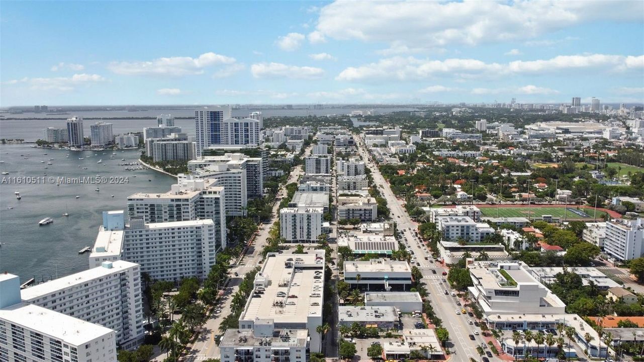 View of West Avenue, looking North