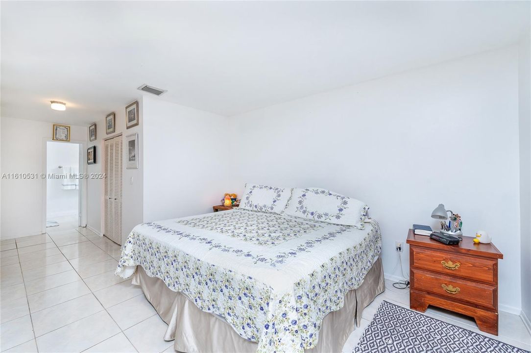 Primary Bedroom with 2 closets