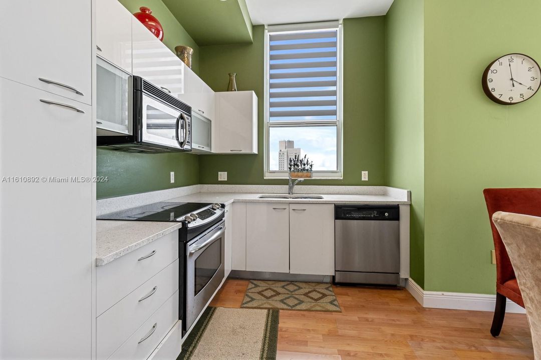 Kitchen with views!