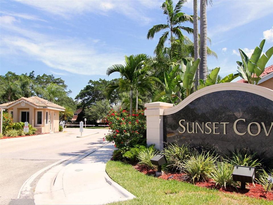 Sunset Cove gated community