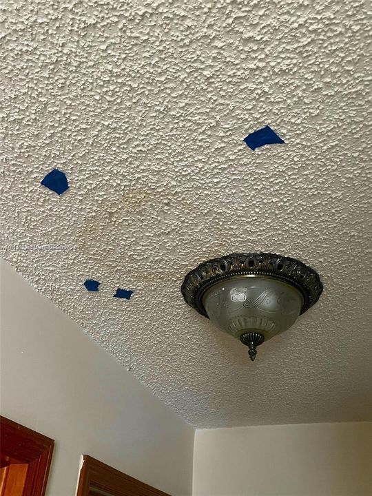 ceiling damage