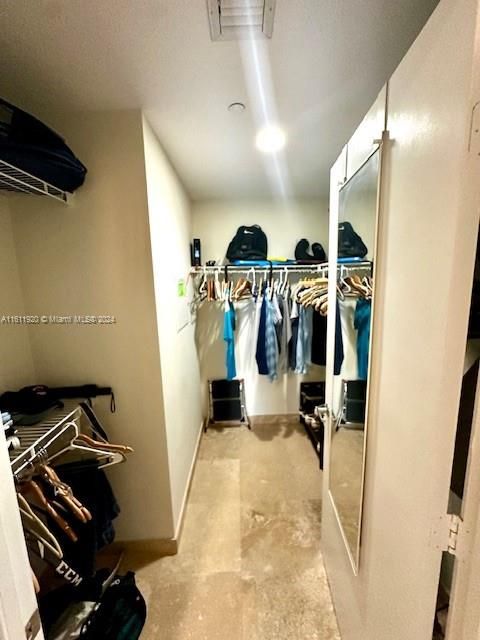 Master Walk-in closet