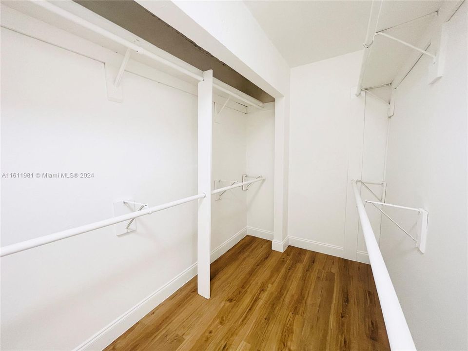 Walk-In Closet in Primary Bedroom