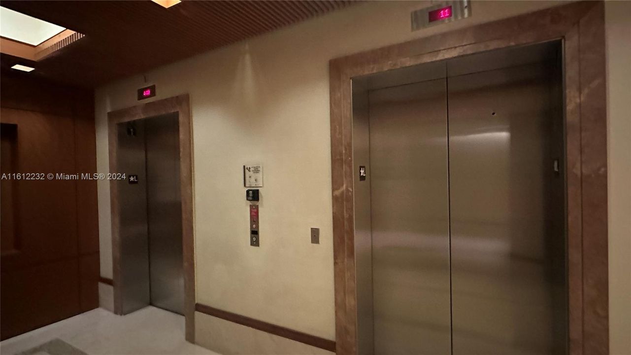 1st floor lobby elevators