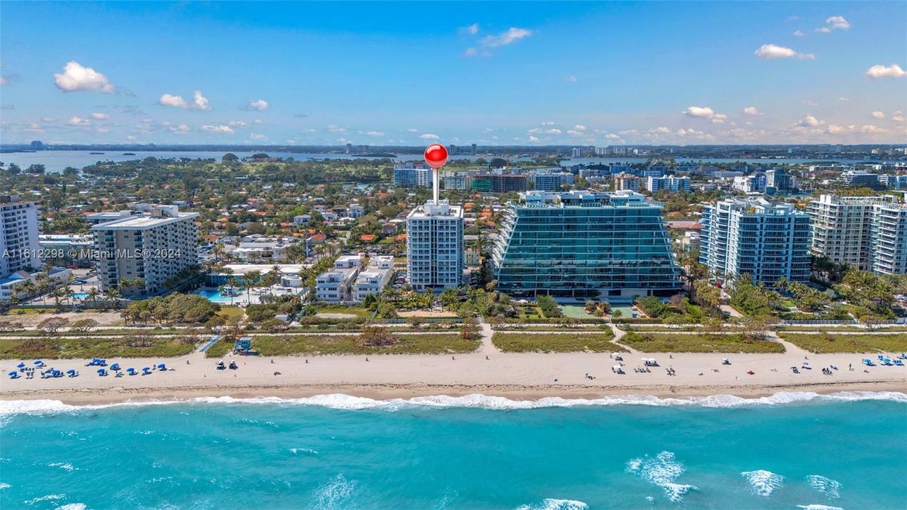 Oceanfront building