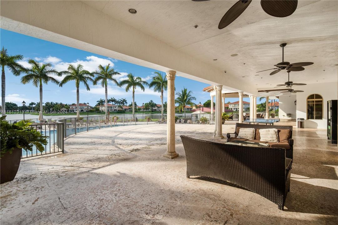 Clubhouse Porch