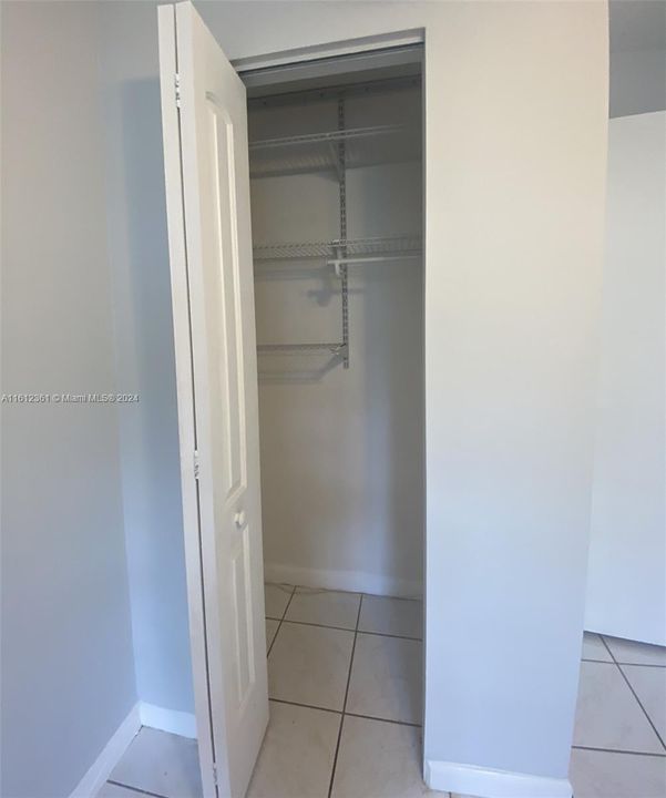 Secondary Closet