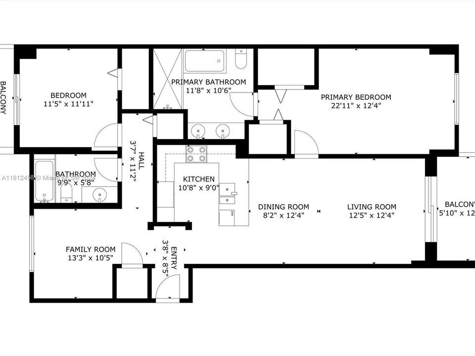 На продажу: $395,000 (3 спален, 2 ванн, 1271 Квадратных фут)