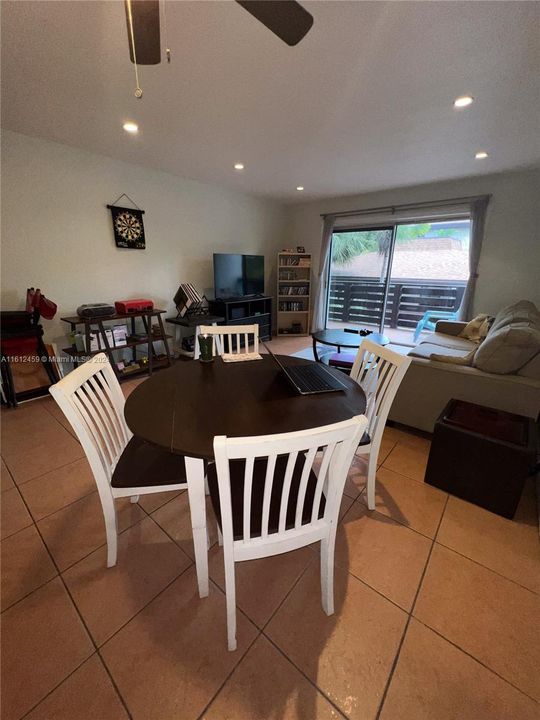 Small dining Area along with living room