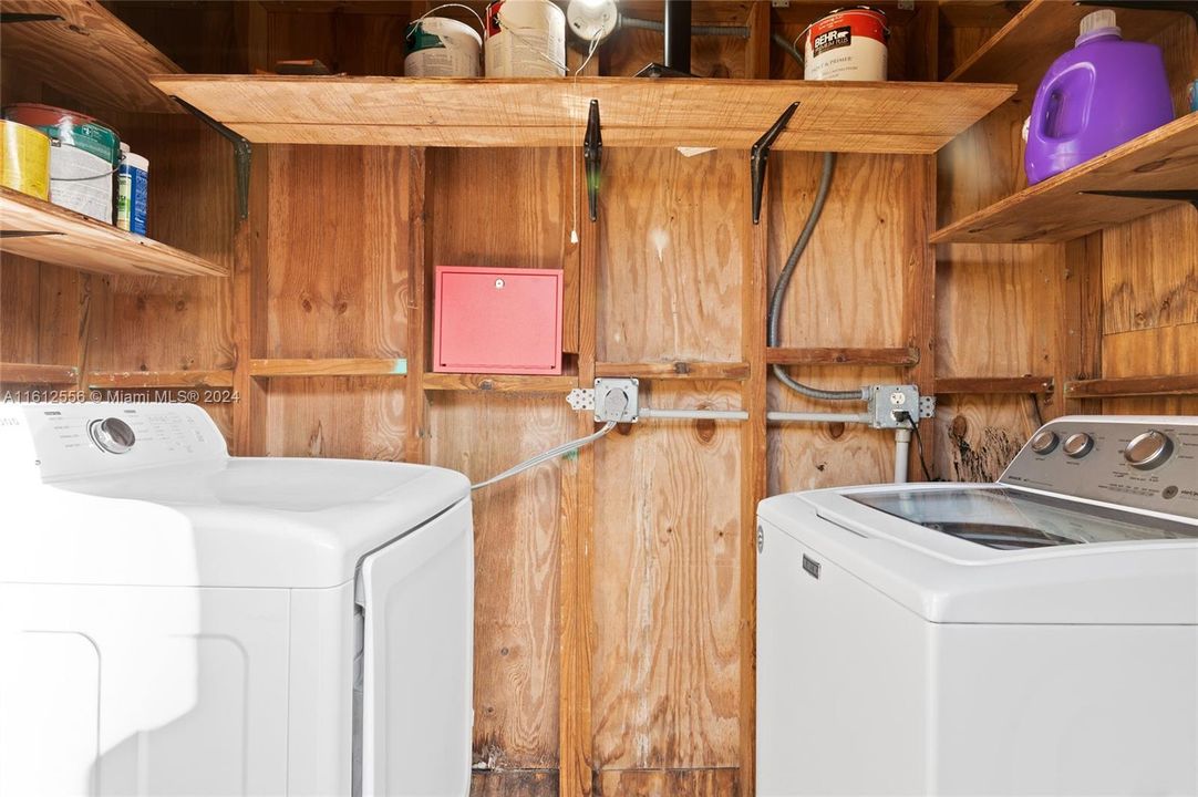 Communal Laundry Room