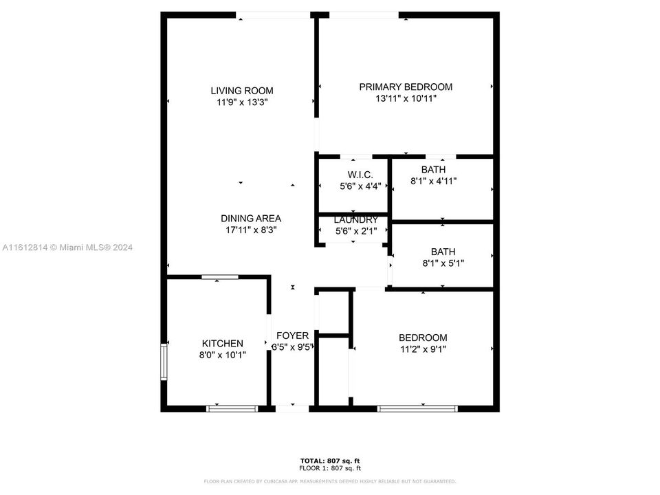 For Rent: $1,950 (2 beds, 2 baths, 832 Square Feet)