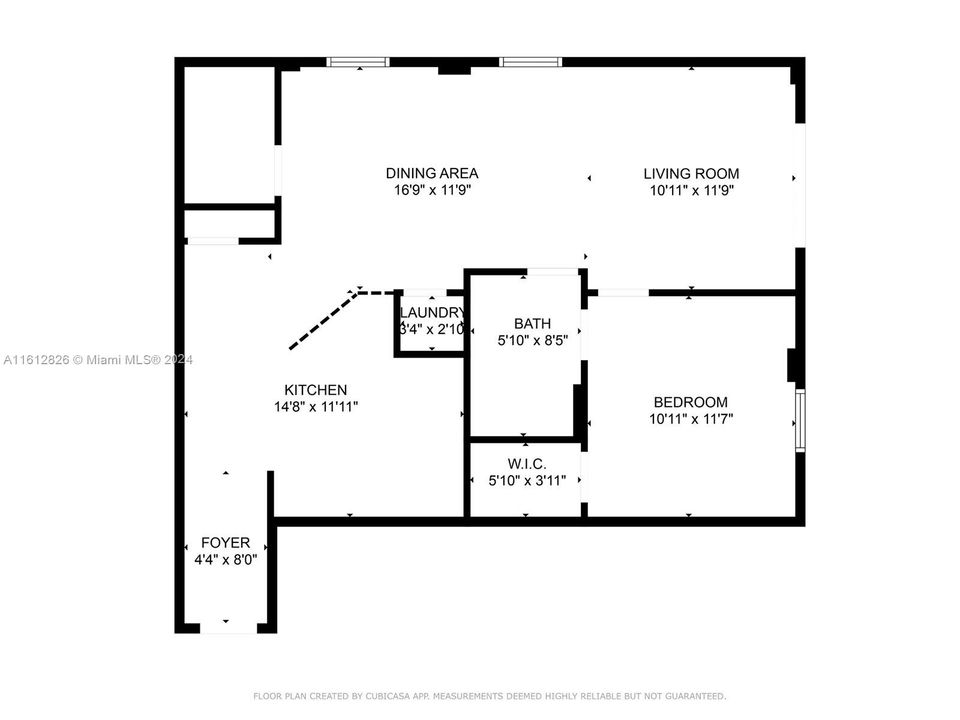 Recently Sold: $360,000 (1 beds, 1 baths, 731 Square Feet)