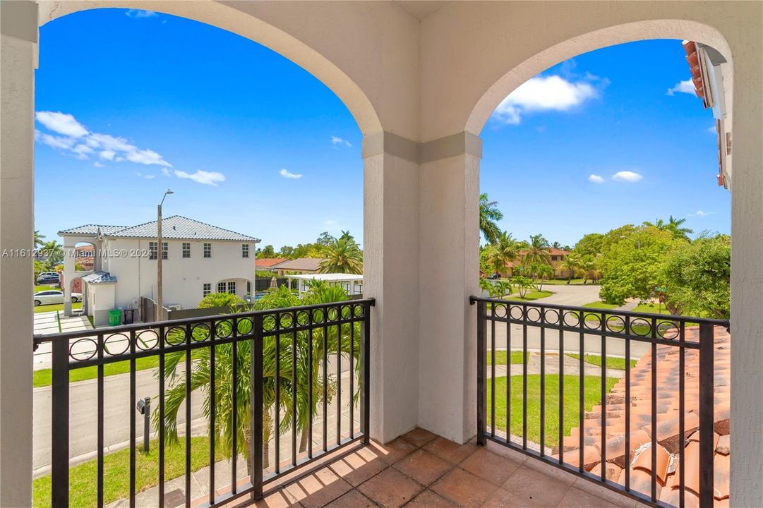 master bedroom balcony