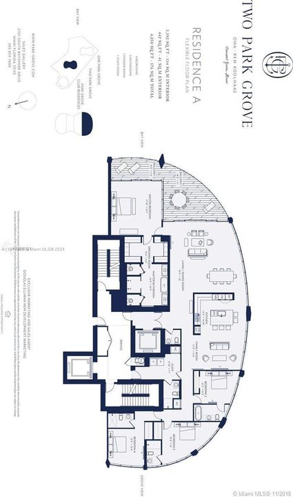 В аренду: $36,000 (4 спален, 5 ванн, 3233 Квадратных фут)