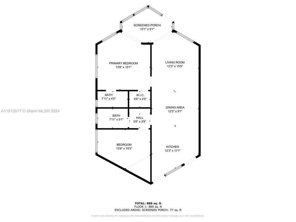 For Sale: $285,000 (2 beds, 2 baths, 1000 Square Feet)