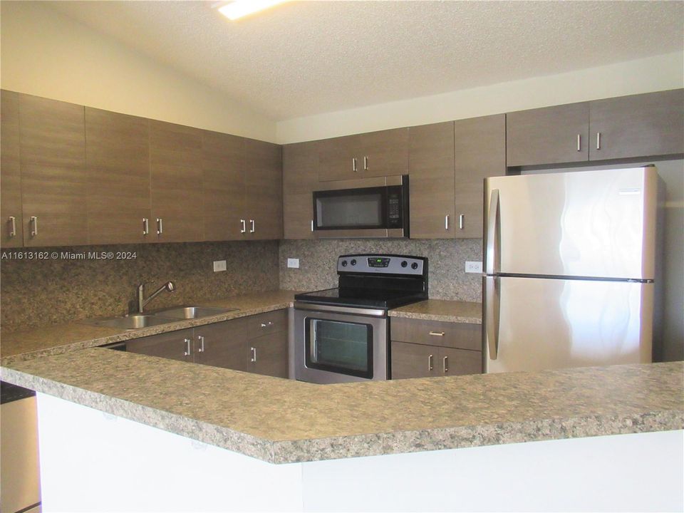 Kitchen with Stainless Steel Appliances