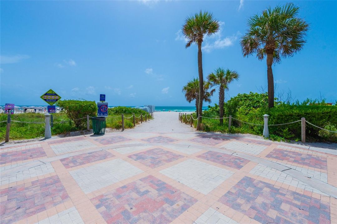 Boardwalk and Beach entrance