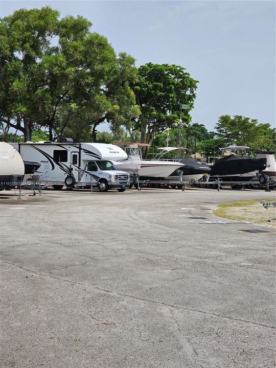 RV LOT for residents and their boat or RV storage