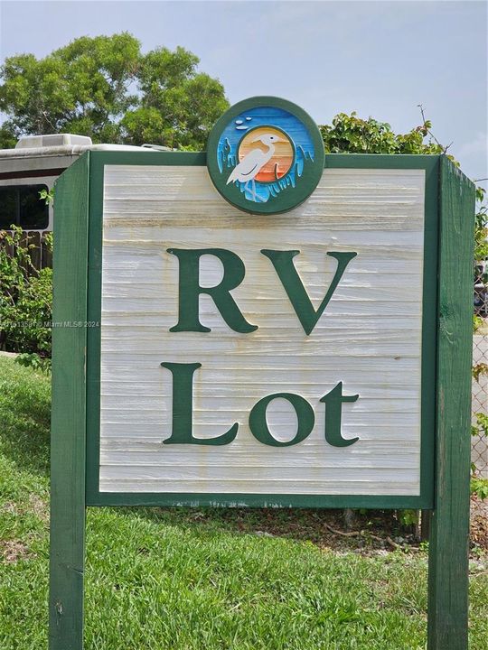 RV Lot For Residents Boat and RV storage