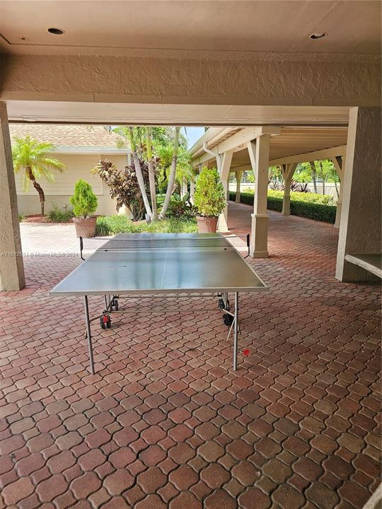 Ping Pong For Residents at clubhouse