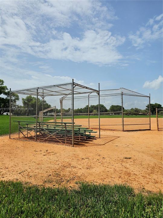 Baseball field at Clubhouse