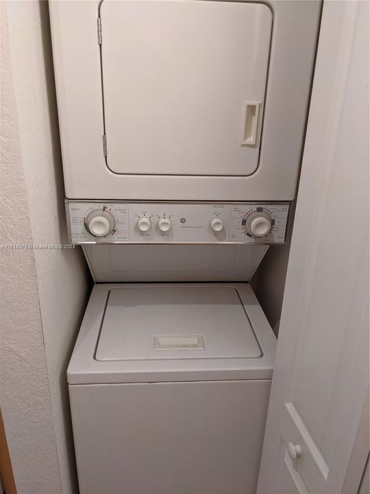 Washer and Dryer in unit