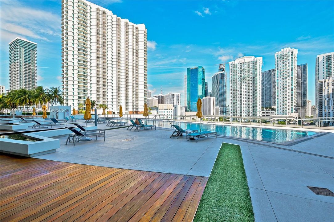 Resort Style Pool Area!