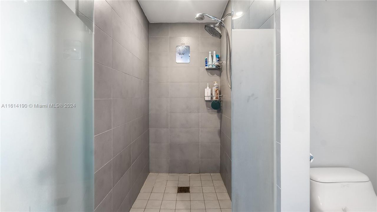 Primary Bathroom with Shower!