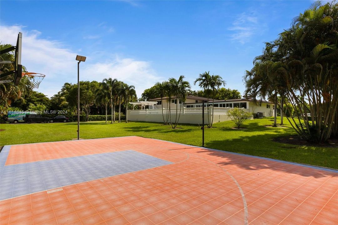 Basketball court