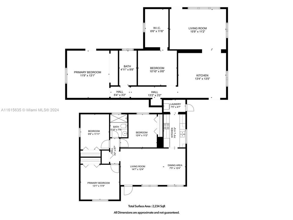 For Sale: $870,000 (5 beds, 2 baths, 2133 Square Feet)