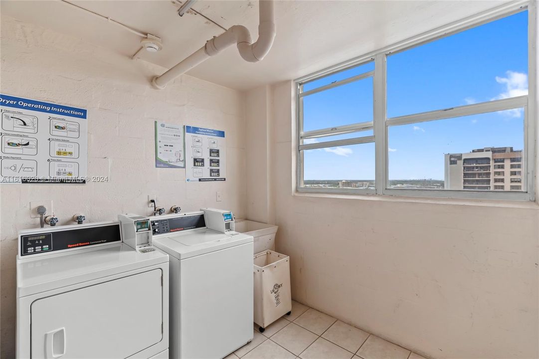Building laundry room