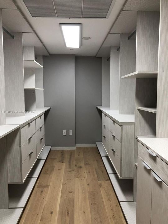 Walk-in Master Closet