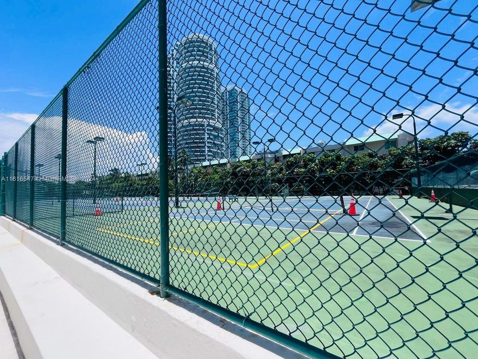 Tennis courts