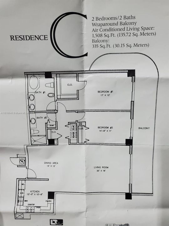 En Renta: $6,450 (2 camas, 2 baños, 1508 Pies cuadrados)