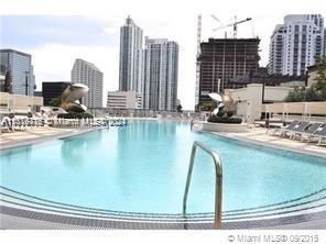 Pool with cabanas